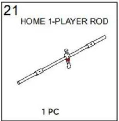Vevor SUO-4824GW - PARTS LIST - 21