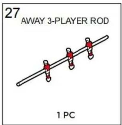 Vevor SUO-4824GW - PARTS LIST - 27