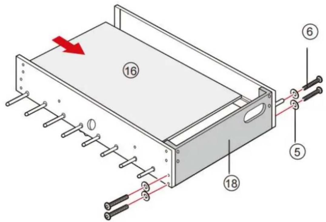 Vevor SUO-4824GW - ASSEMBLY INSTRUCTIONS - 6