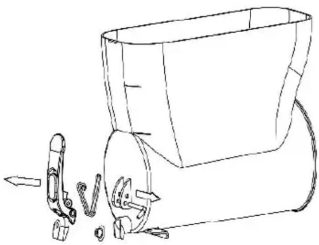 Vevor X-450 - Reinigen van de dispenseronderdelen - 1