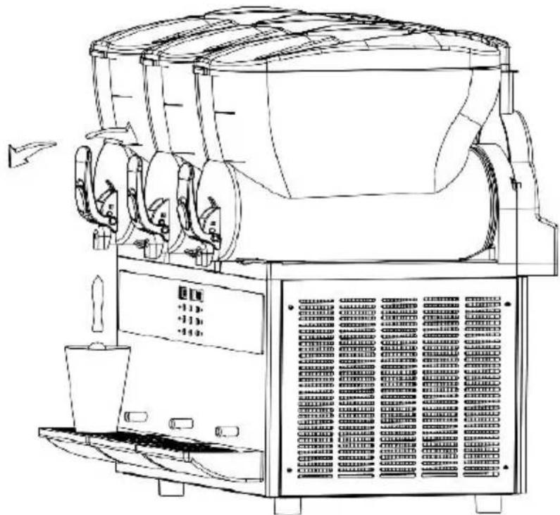 Vevor X-450 - Krijg een koud drankje of Slush - 1