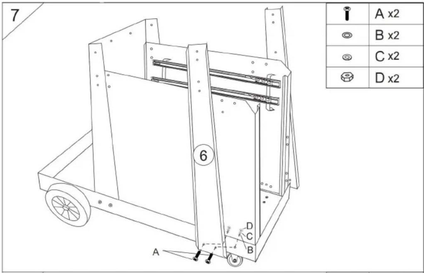 Vevor WT-178 - ASSEMBLY STEP - 8