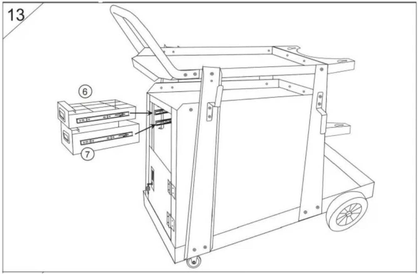 Vevor WT-178 - ÉTAPE D'ASSEMBLAGE - 14