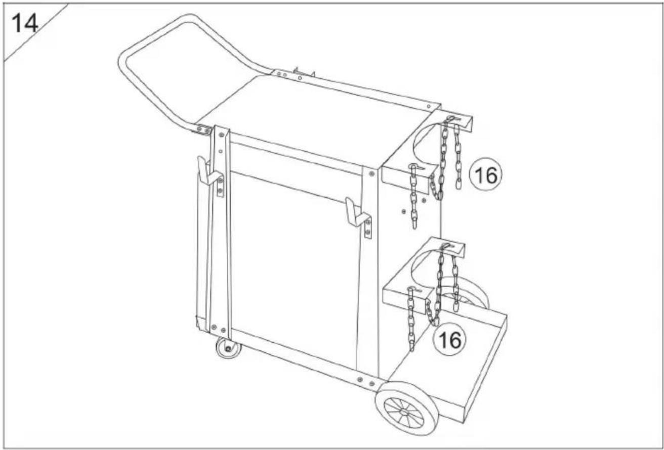 Vevor WT-178 - ASSEMBLY STEP - 15