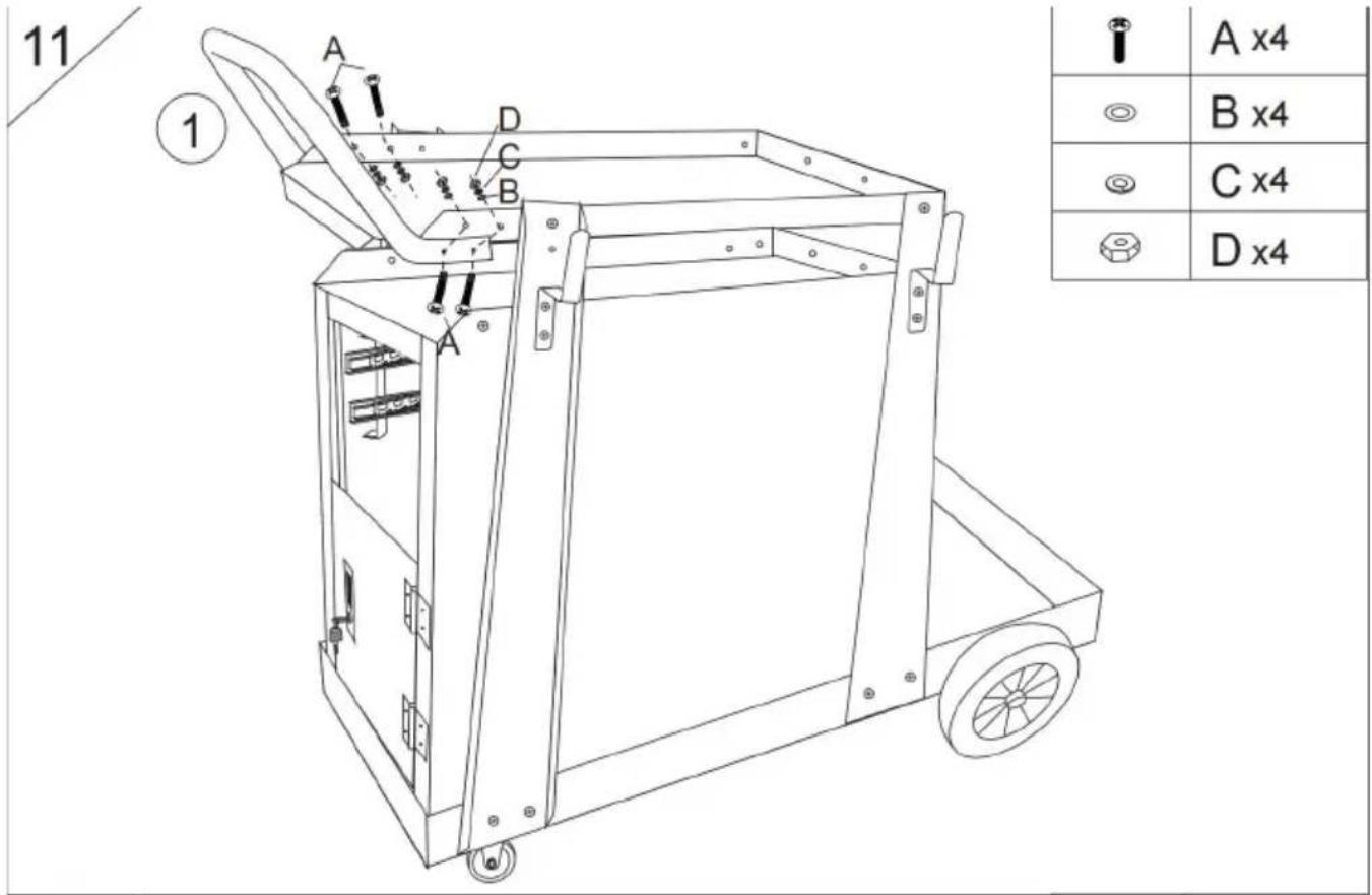 Vevor WT-178 - ASSEMBLY STEP - 12