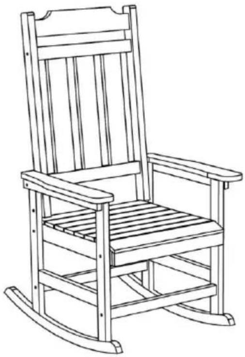 Vevor WS-YY-10 - OUTDOOR ROCKING CHAIR - 1