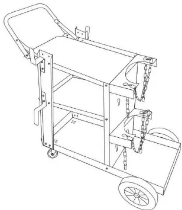 Vevor WT-78 - Welding Cart - 1