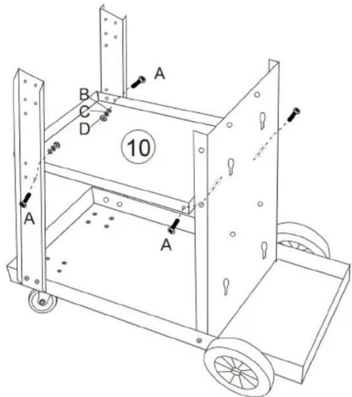 Vevor WT-78 - ASSEMBLY STEPS - 3