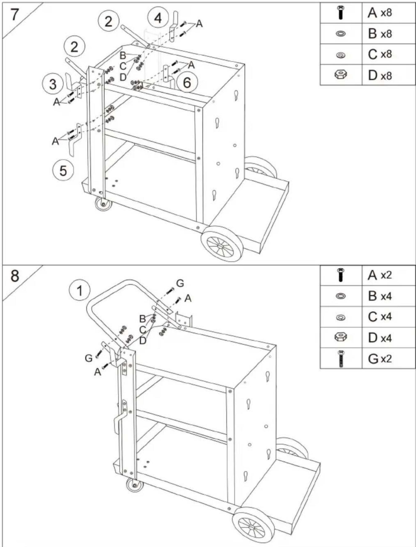 Vevor WT-78 - ASSEMBLY STEPS - 5