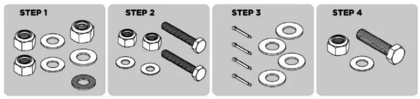 Vevor V900G - ASSEMBLY INSTRUCTIONS - 1