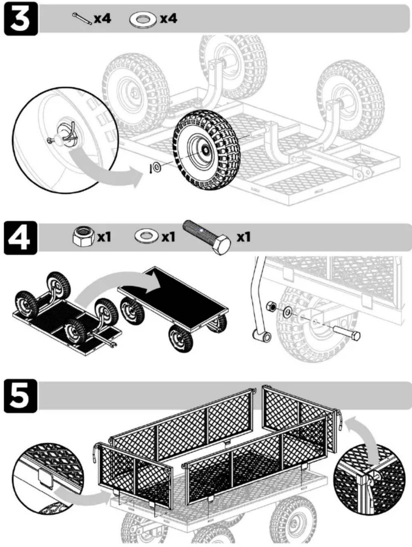 Vevor V900G - ASSEMBLY INSTRUCTIONS - 6