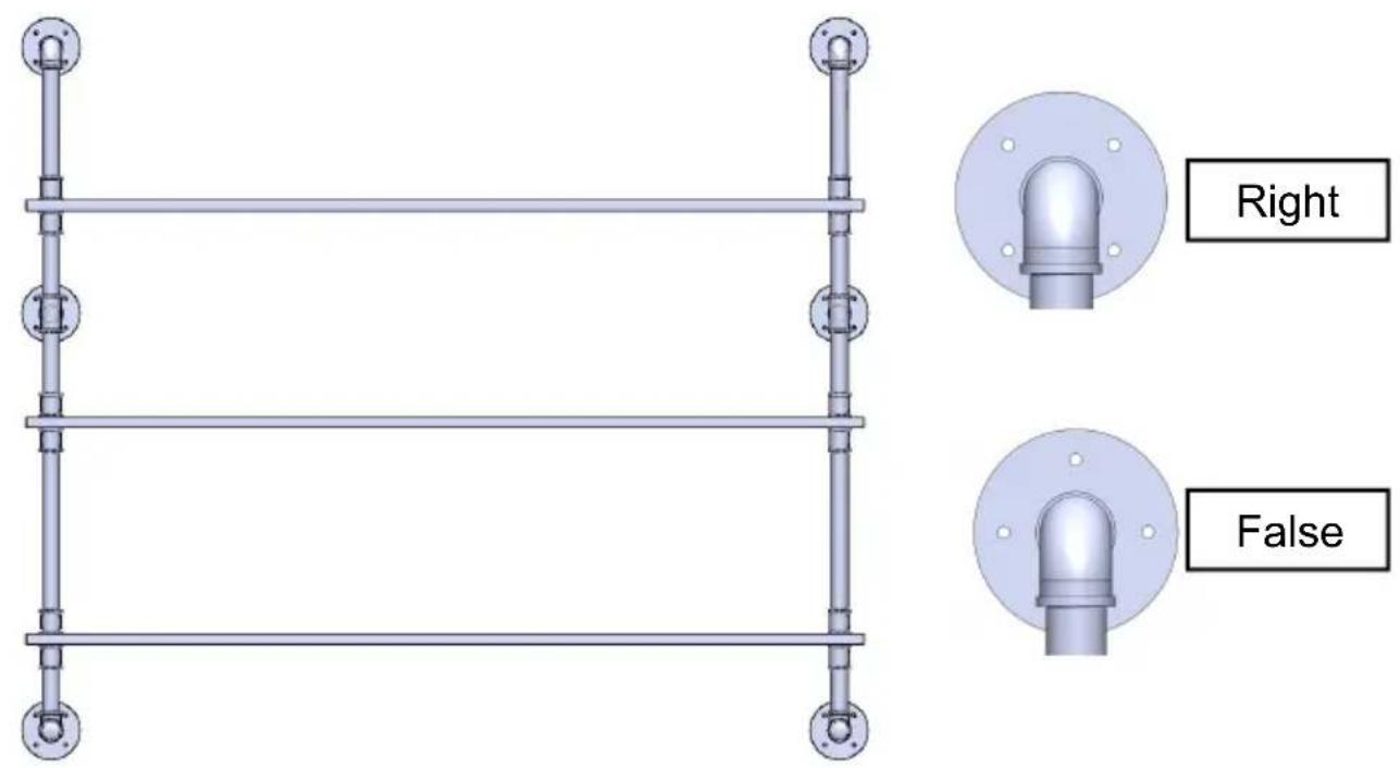 Vevor WPSR-XM012 - ATTACH PIPE SHELVES TO THE WALL - 1