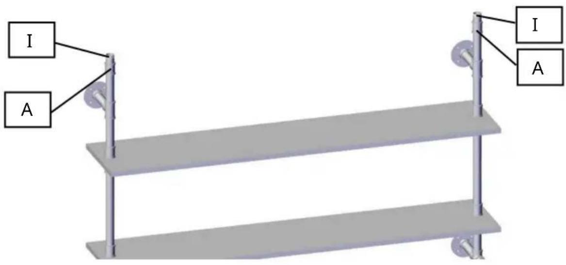 Vevor WPSR-XM012 - MONTAŻ PÓŁEK NA RURKI - 9
