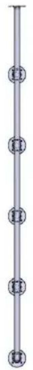 Vevor WPSR-XM016 - ATTACH PIPE SHELVES TO THE WALL - 2