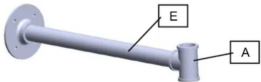 Vevor WPSR-XM016 - PIPE SHELVES ASSEMBLE - 3
