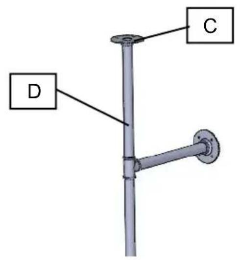 Vevor WPSR-XM016 - PIPE SHELVES ASSEMBLE - 6