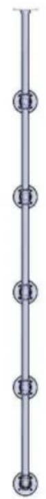 Vevor WPSR-XM016 - FIXEZ LES ETAGERES DE TUYAUX AU MUR - 1