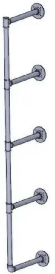 Vevor WPSR-XM016 - ASSEMBLAGE DES ETAGERES DE TUYAUX - 4
