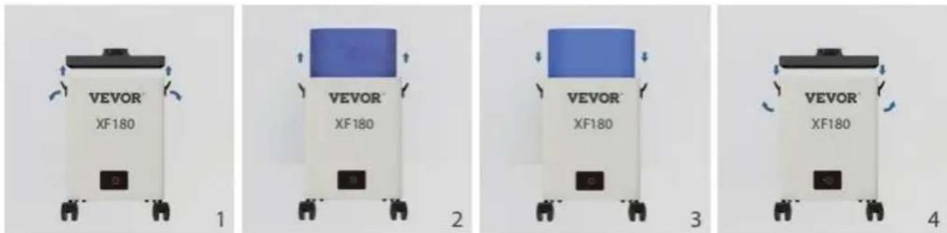 Vevor XF180 - REPLACEMENT AND MAINTENANCE OF FILTRATION SYSTEM - 1