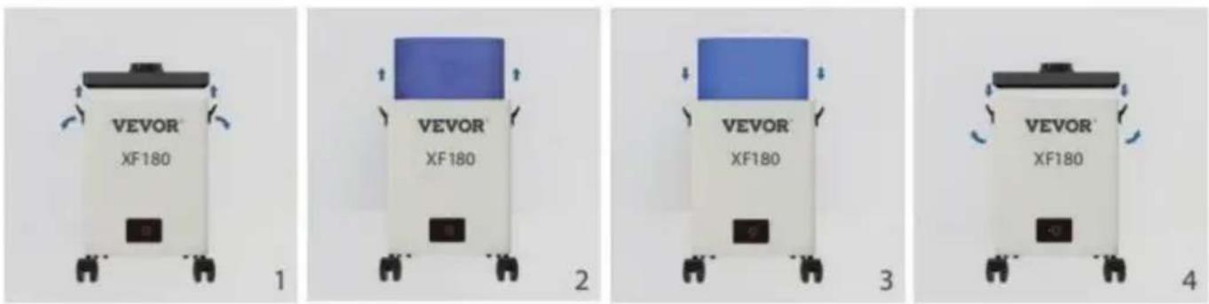Vevor XF180 - BYTE OCH UNDERHÅLL AV FILTRERINGSSYSTEM - 1