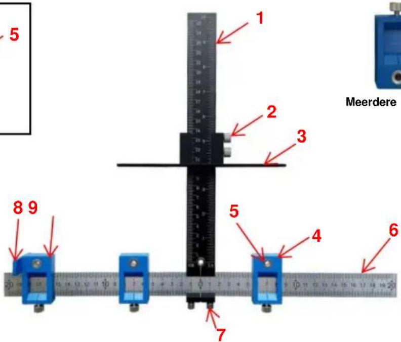 Vevor XRSS2304 - STRUCTUURDIAGRAM EN COMPONENTEN - 4