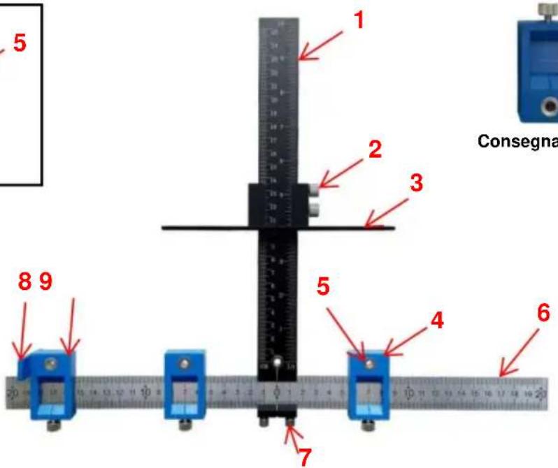 Vevor XRSS2304 - SCHEMA STRUTTURALE E COMPONENTI - 4