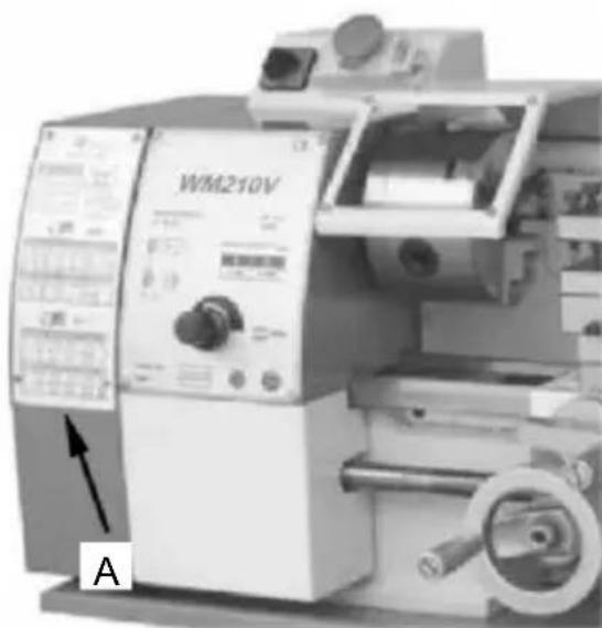 Vevor WM210V-L - Tornitura longitudinale con Auto.Fe ed - 1