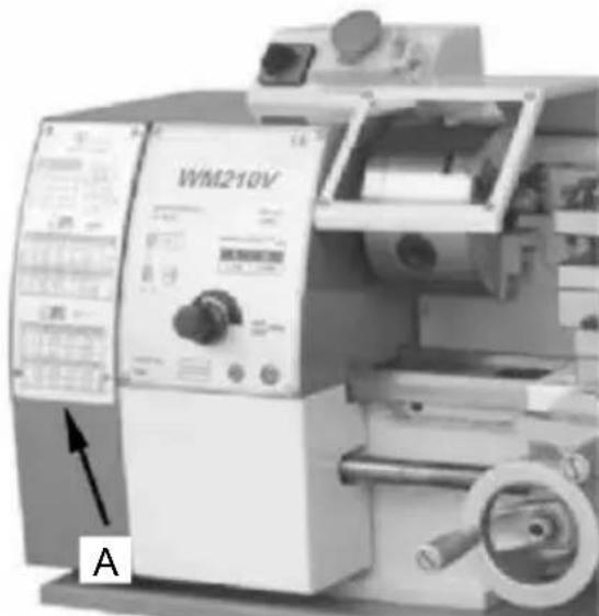 Vevor WM210V-L - Längsvändning med Auto.Fe ed - 1