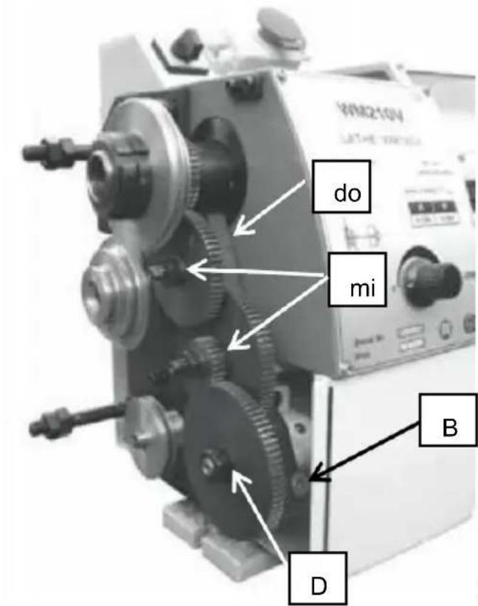 Vevor WM210V-L - cambiar Engranajes Reemplazo - 1