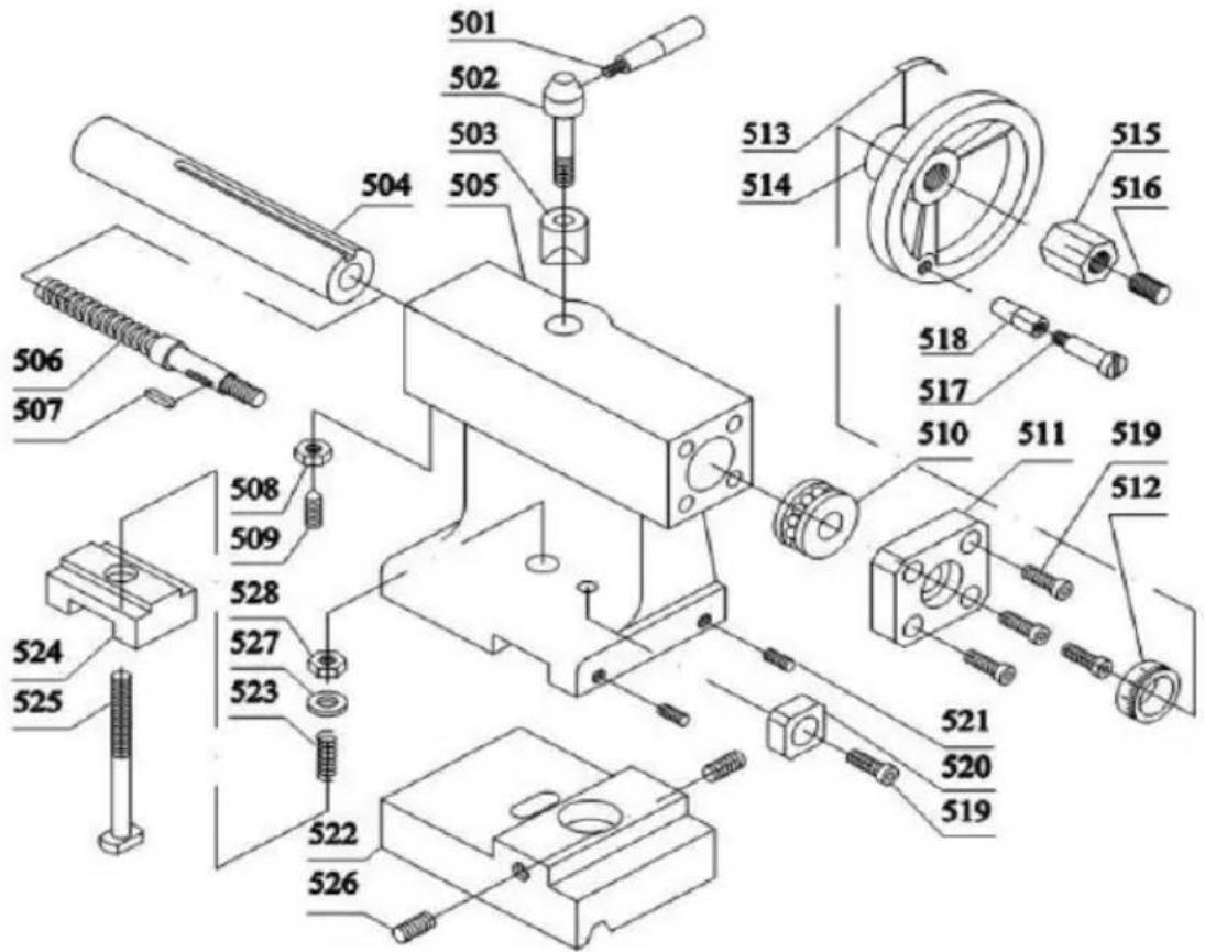 Vevor WM210V-L - Schürzenmontage - 3