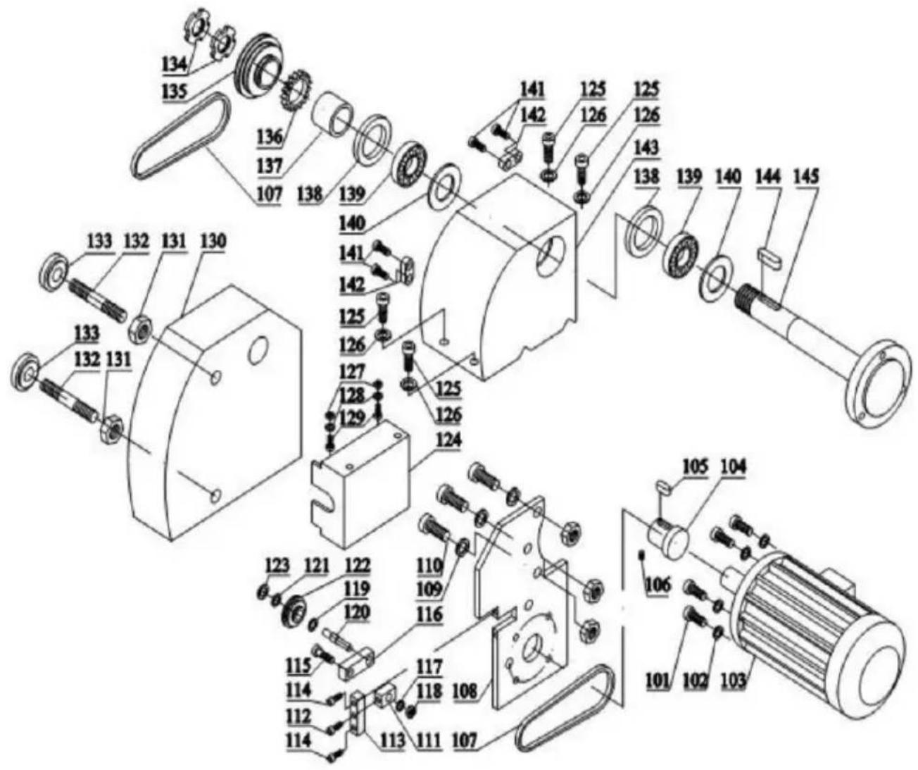 Vevor WM210V-L - TROUBLE sHOOTING - 1