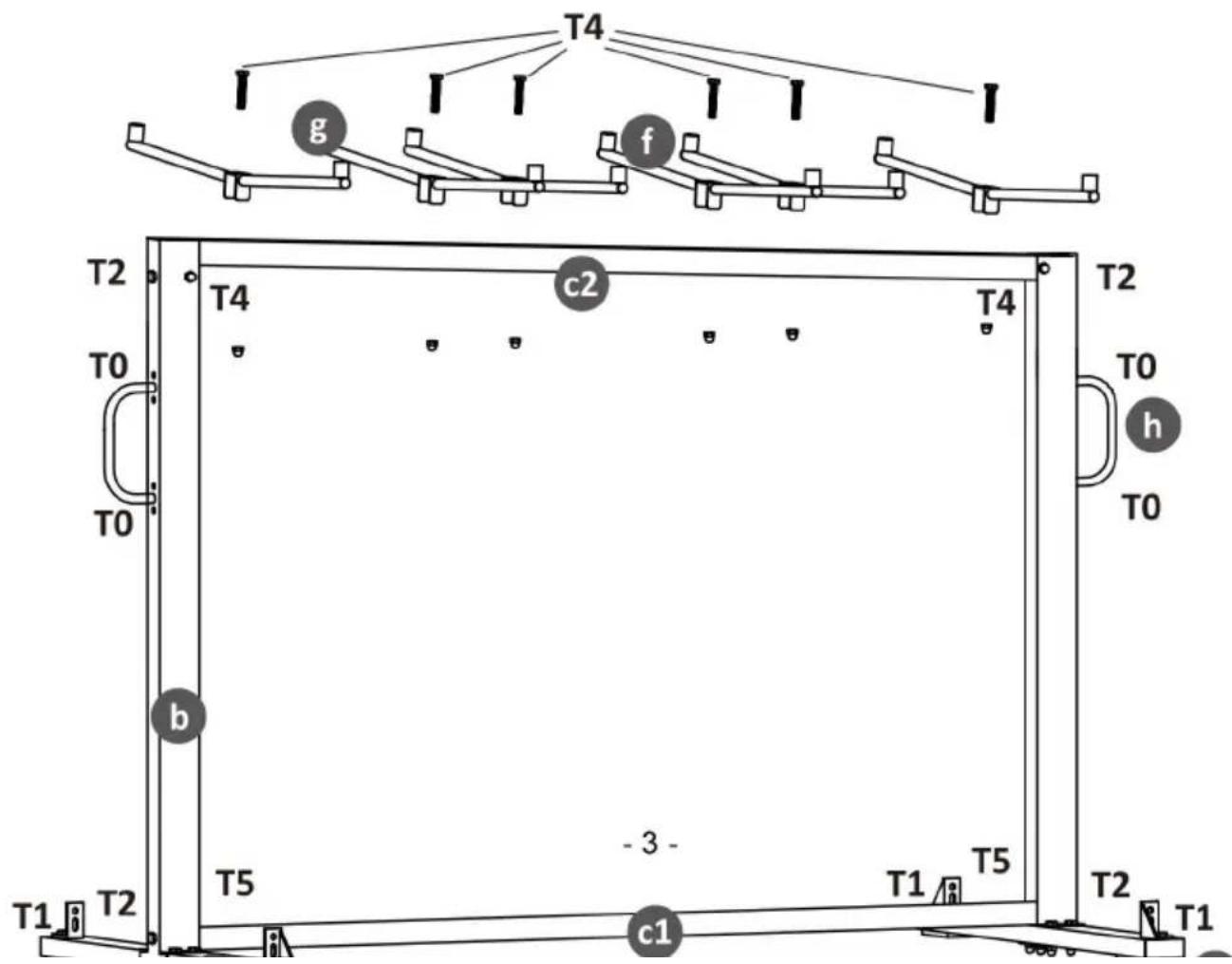Vevor VV41 - Disegno esploso - 1