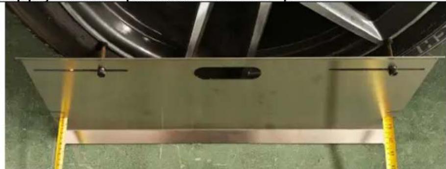 Vevor WBS-010 - Step 1: Adjust flat slot plate - 1