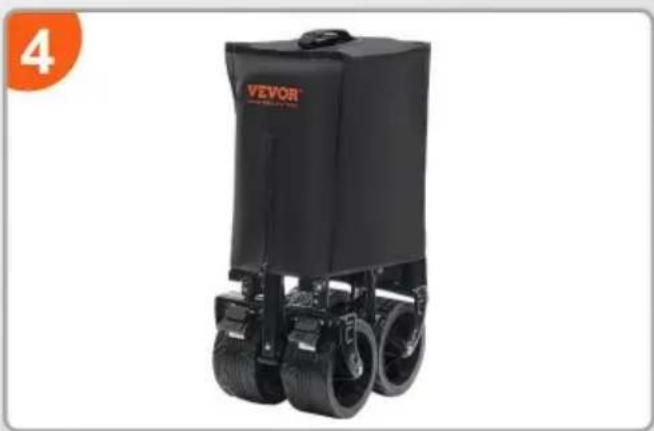 Vevor W25 - PORTABLE WAGON FOR OURDOOR USE - 3
