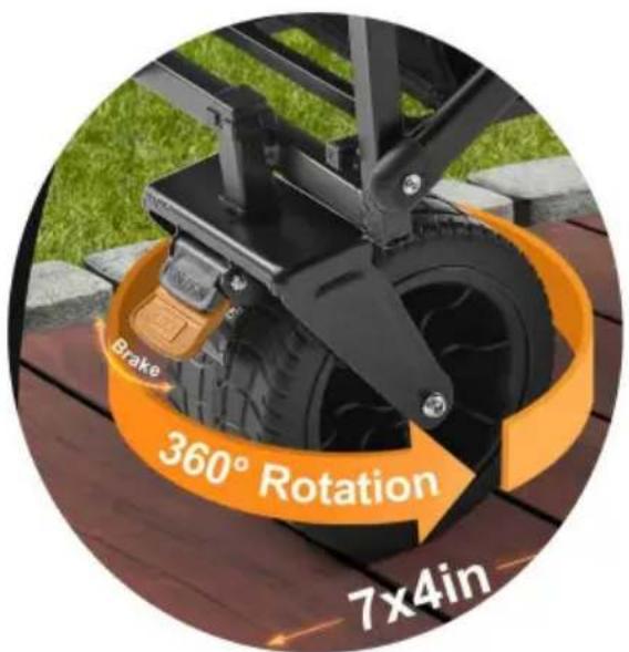 Vevor W25 - ADJUSTABLE HEIGHT &amp; ANGLE - 3