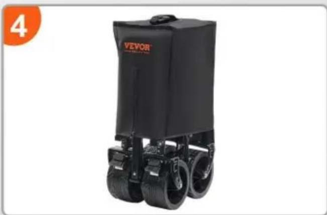 Vevor W25 - PORTABLE WAGON FOR OURDOOR USE - 3
