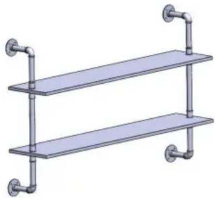 Vevor WPSR-XM007 - FIJAR ESTANTES PARA TUBERÍAS A LA PARED - 3