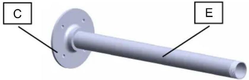Vevor WPSR-XM017 - PIPE SHELVES ASSEMBLE - 1