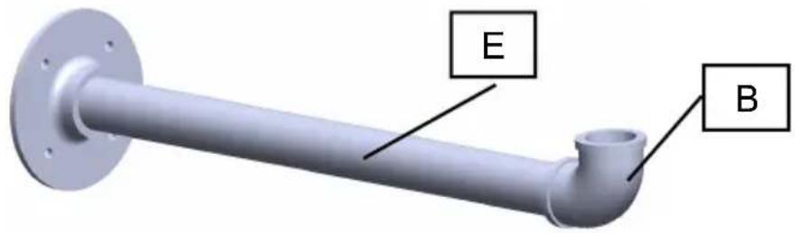 Vevor WPSR-XM017 - PIPE SHELVES ASSEMBLE - 2