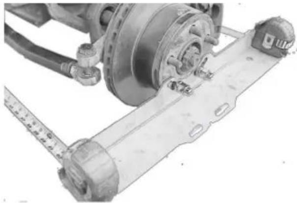 Vevor WBS-009 - Stap 2: Pas de waterpas aan Door - 2