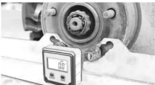 Vevor WBS-009 - Schritt 2: Wasserwaage einstellen - 1