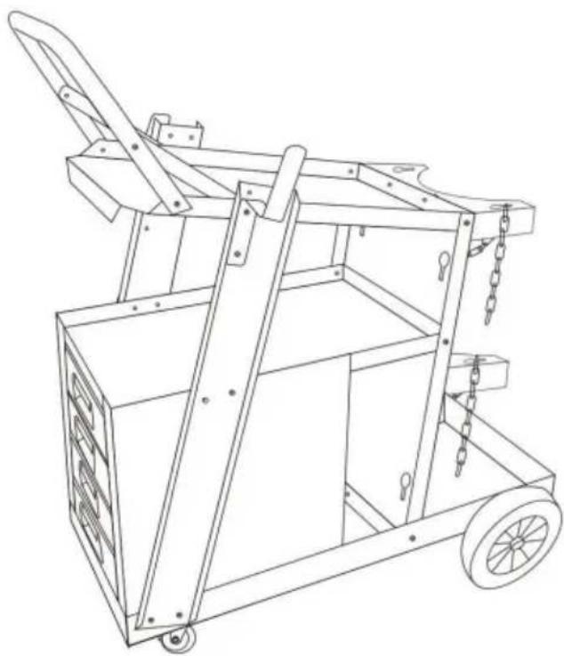 Vevor WT-78-A - SCHWEISSWAGEN - 1