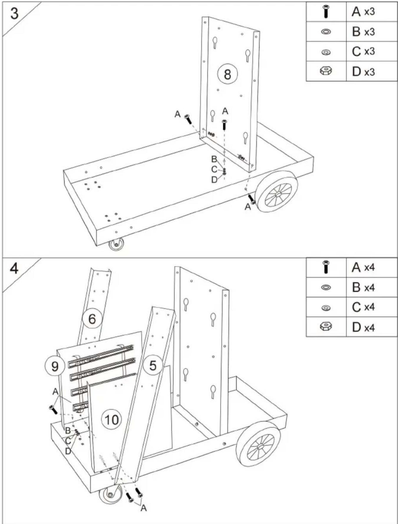 Vevor WT-78-A - ASSEMBLY STEPS - 2