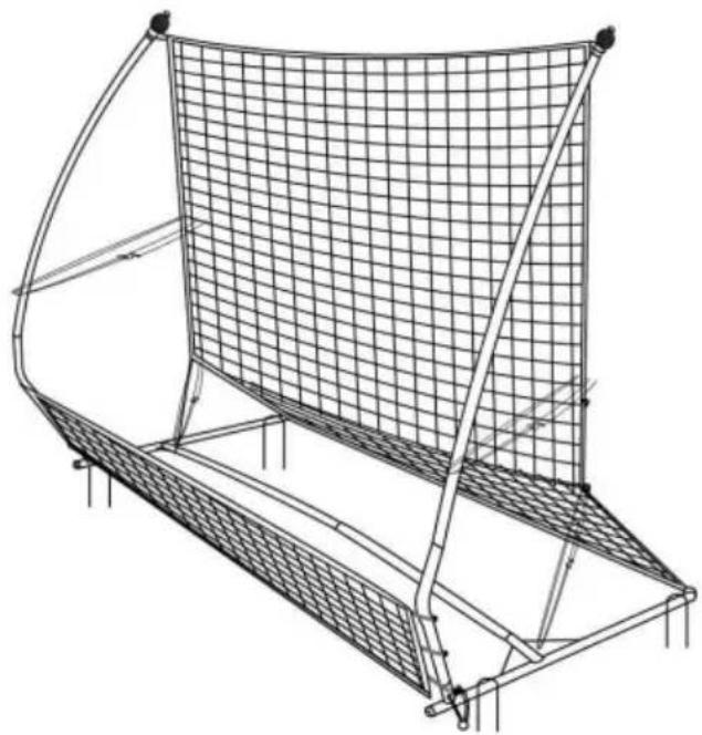 Vevor XH-01 - Fußball-Rebound-Netz - 1