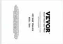 Vevor TS806 - CONTENTS - 14