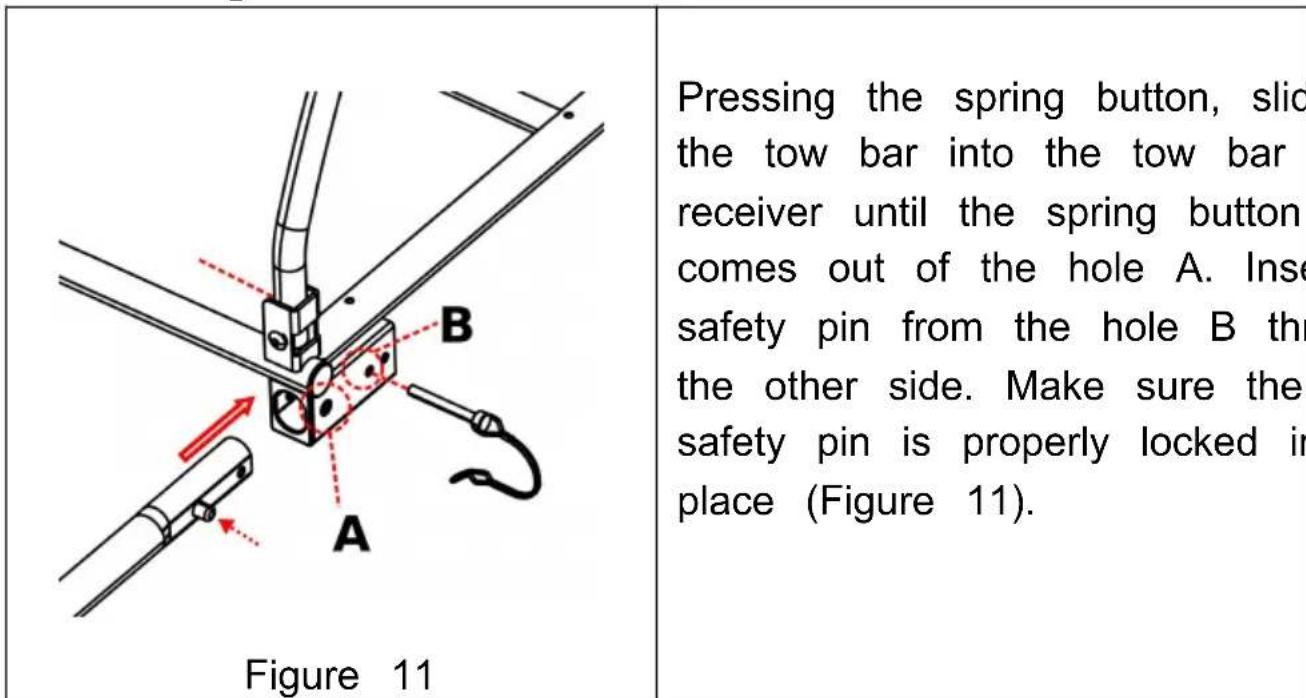 Vevor TS806 - Installing the Tow Bar - 1