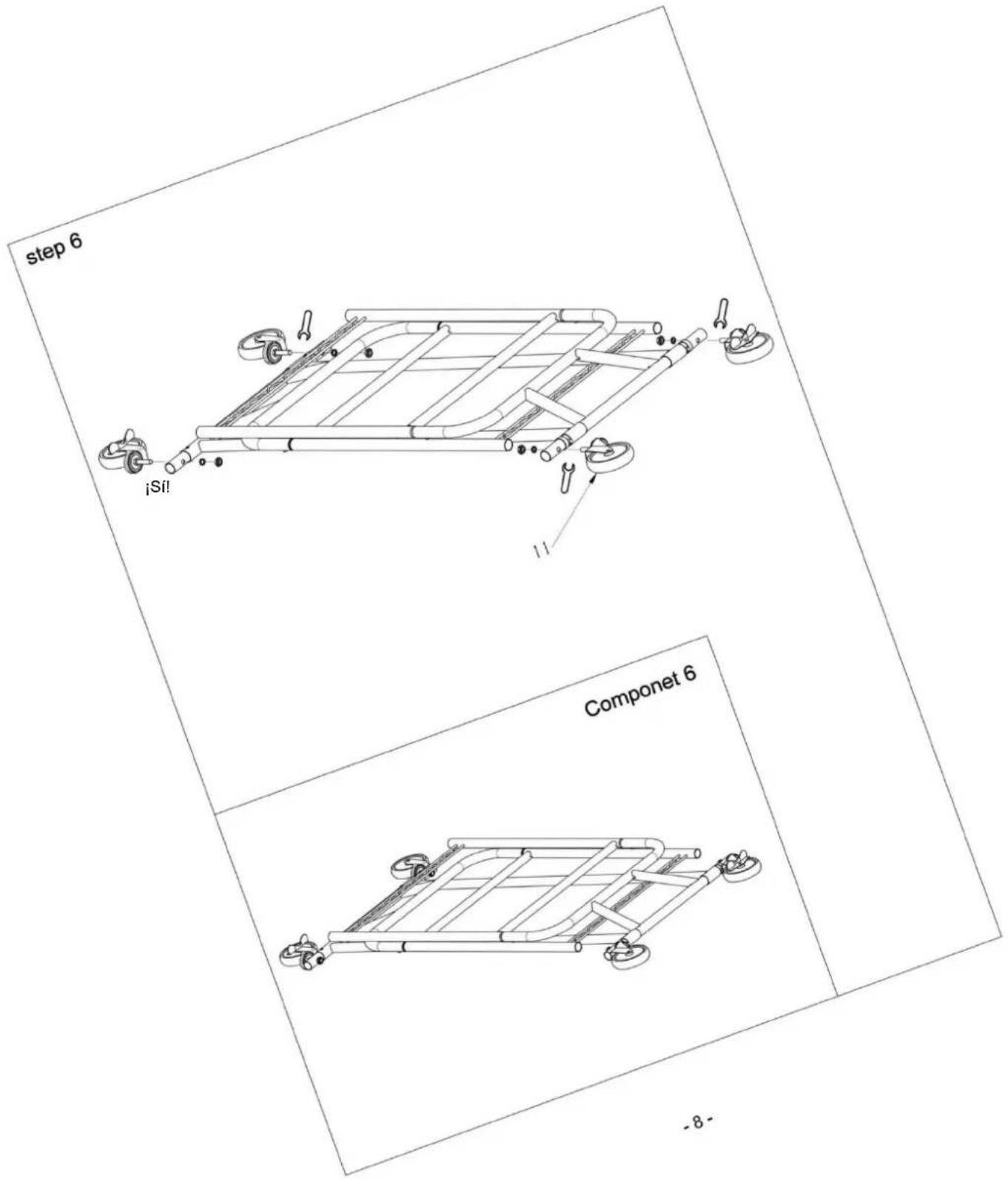 Vevor YD00018 - ASSEMBLY STEP - 8