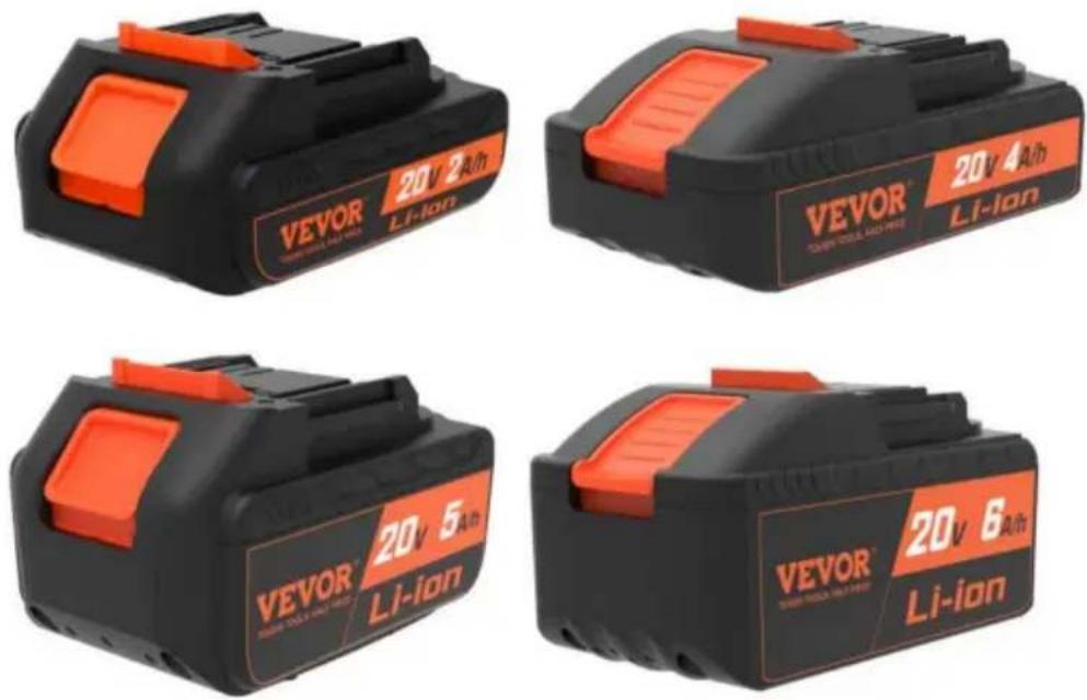 Vevor VV-SP2020 - OPLAADBAAR LITHIUM BATTERIJ - 1