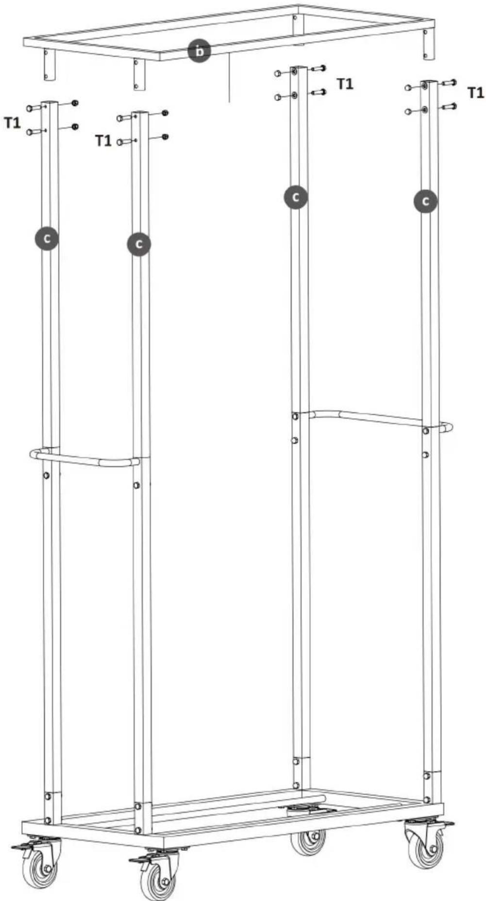Vevor VV48 - ASSEMBLY STEPS - 5