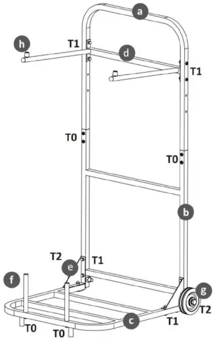 Vevor VV46 - Exploded Drawing - 1
